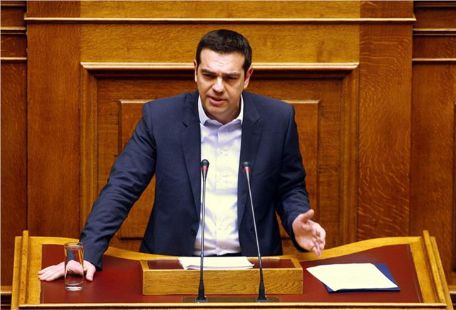 TSIPRAS DHLOSEIS