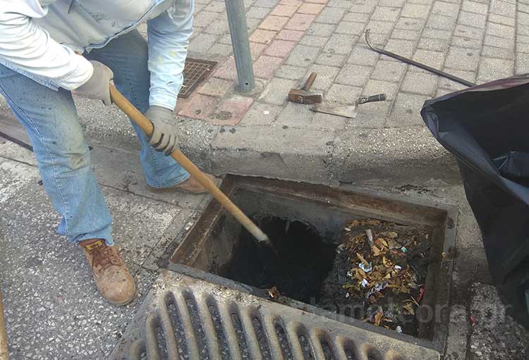 κανάλια απορροής όμβριων